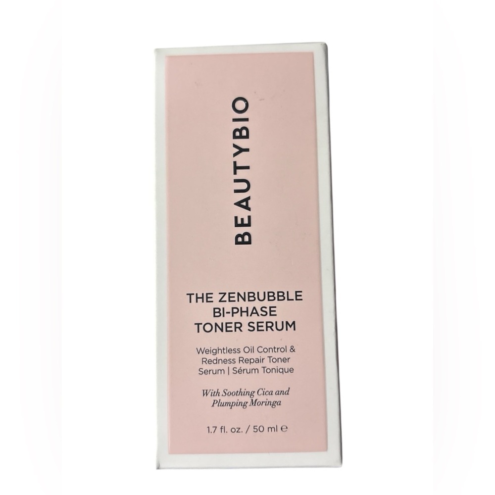 Beautybio The Zenbubble Bi-Phase Toner Serum NWT